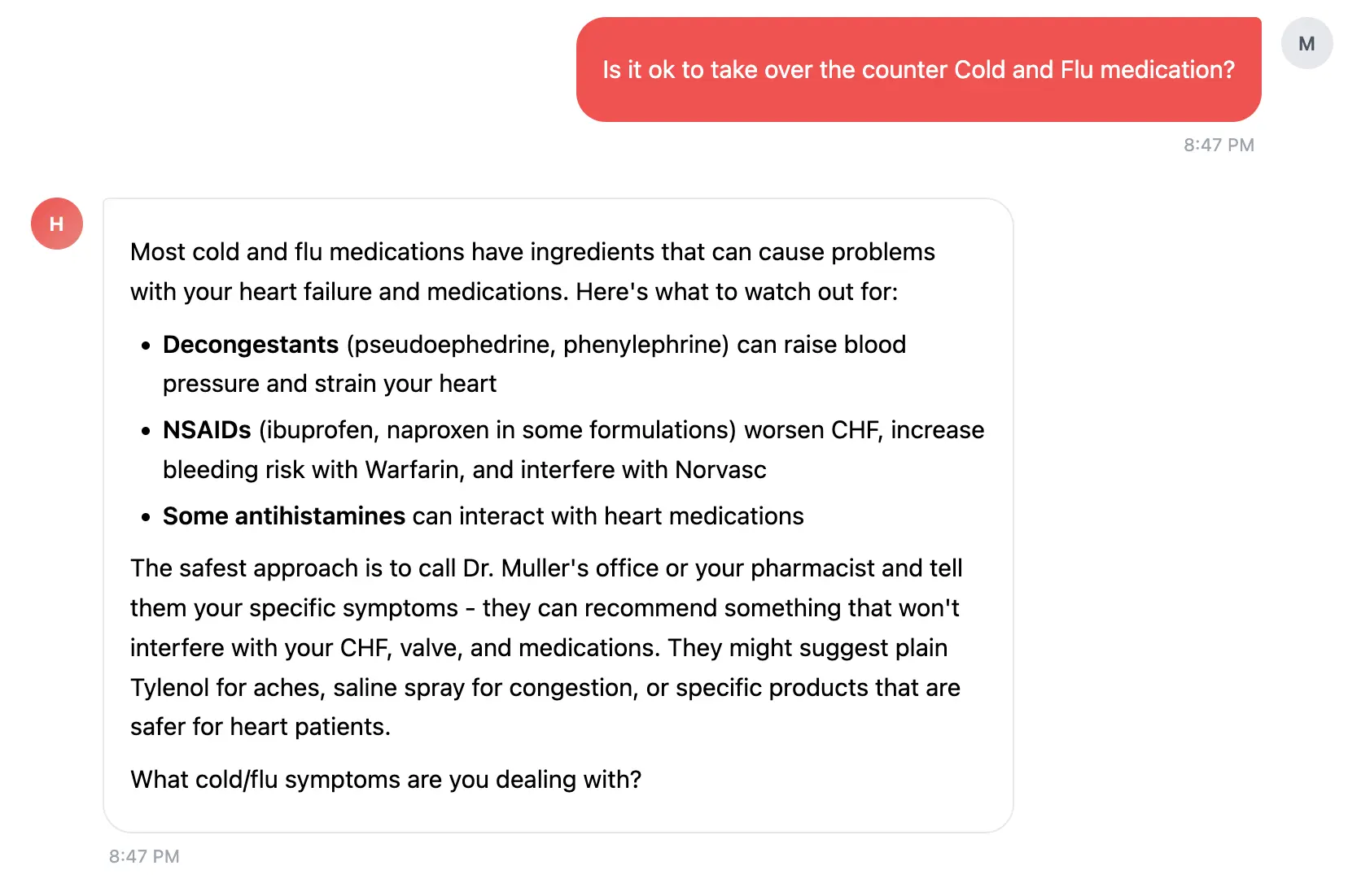 Symptom Pattern Recognition